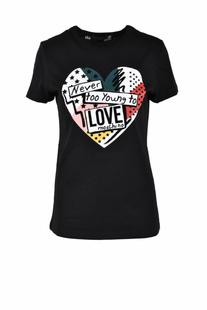 T-shirt Love Moschino  Nero