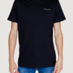 T-shirt Tommy Hilfiger Jeans tjm linear Nero - Foto 1