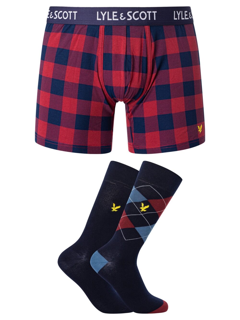 Boxer Lyle & Scott otis Bordeaux - Foto 1