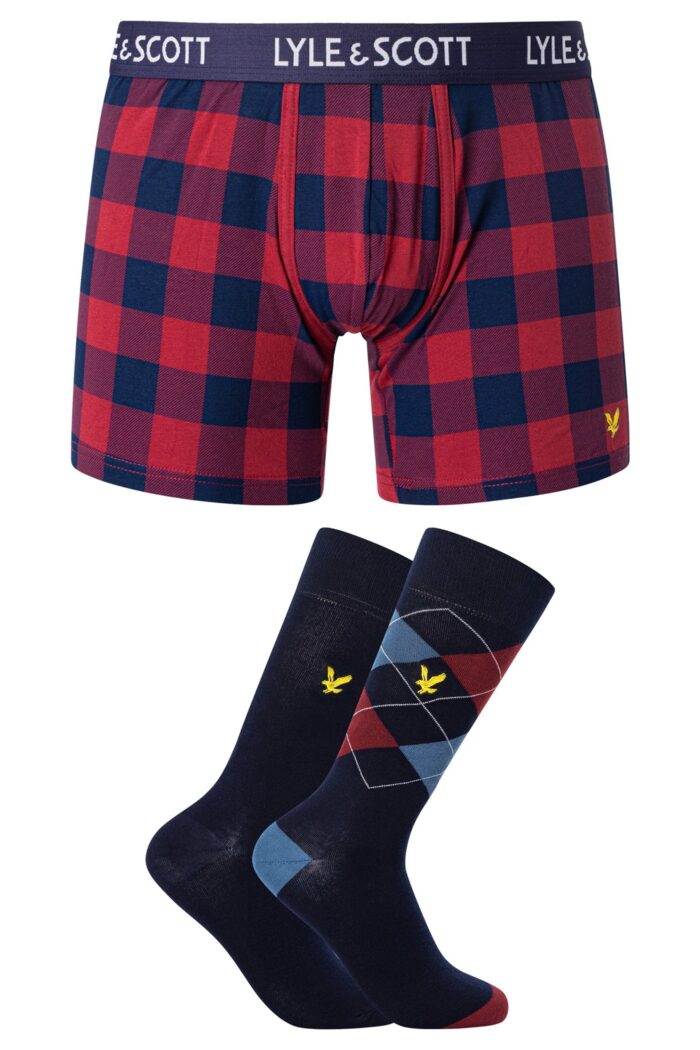 Boxer Lyle & Scott otis Bordeaux