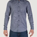 Camicia manica lunga Boss rickert 10247370 01 Denim - Foto 1