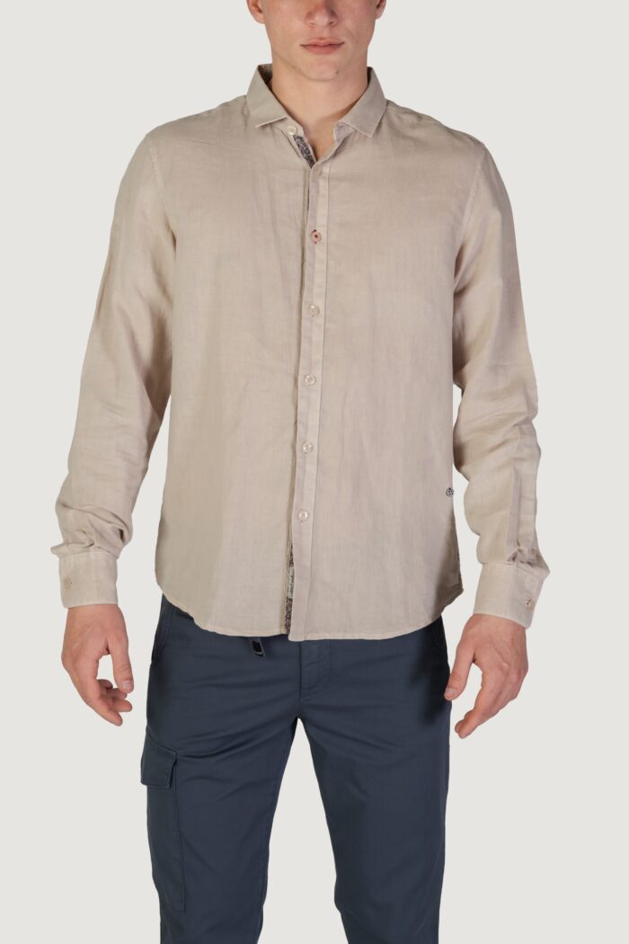 Camicia manica lunga In My Hood  Beige