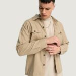 Giacchetto Jack Jones jjejay overshirt l/s sn Beige - Foto 1