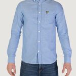 Camicia manica lunga Lyle & Scott Celeste - Foto 1