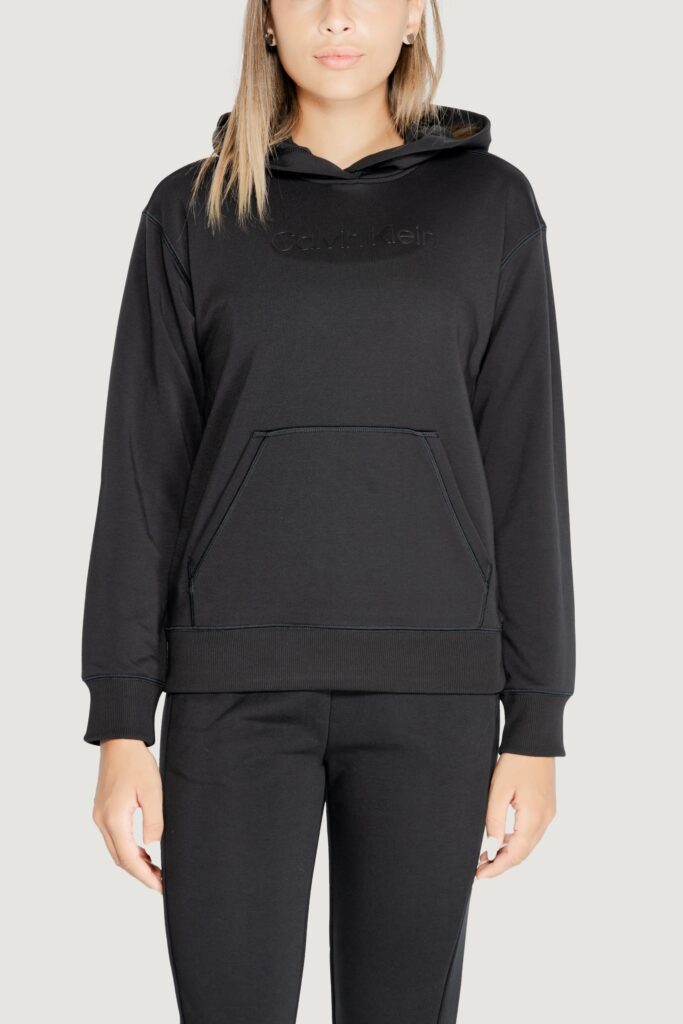 Felpa con cappuccio Calvin Klein Sport pw – pullover Nero