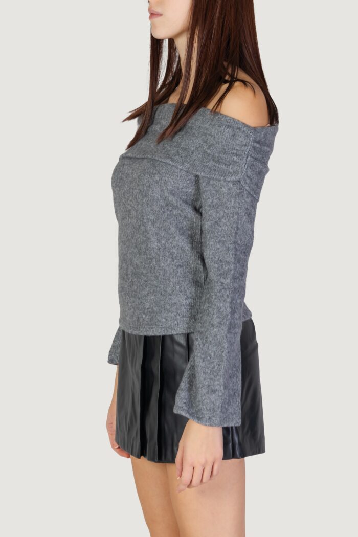 Maglione Only onllydia life l/s off Grigio