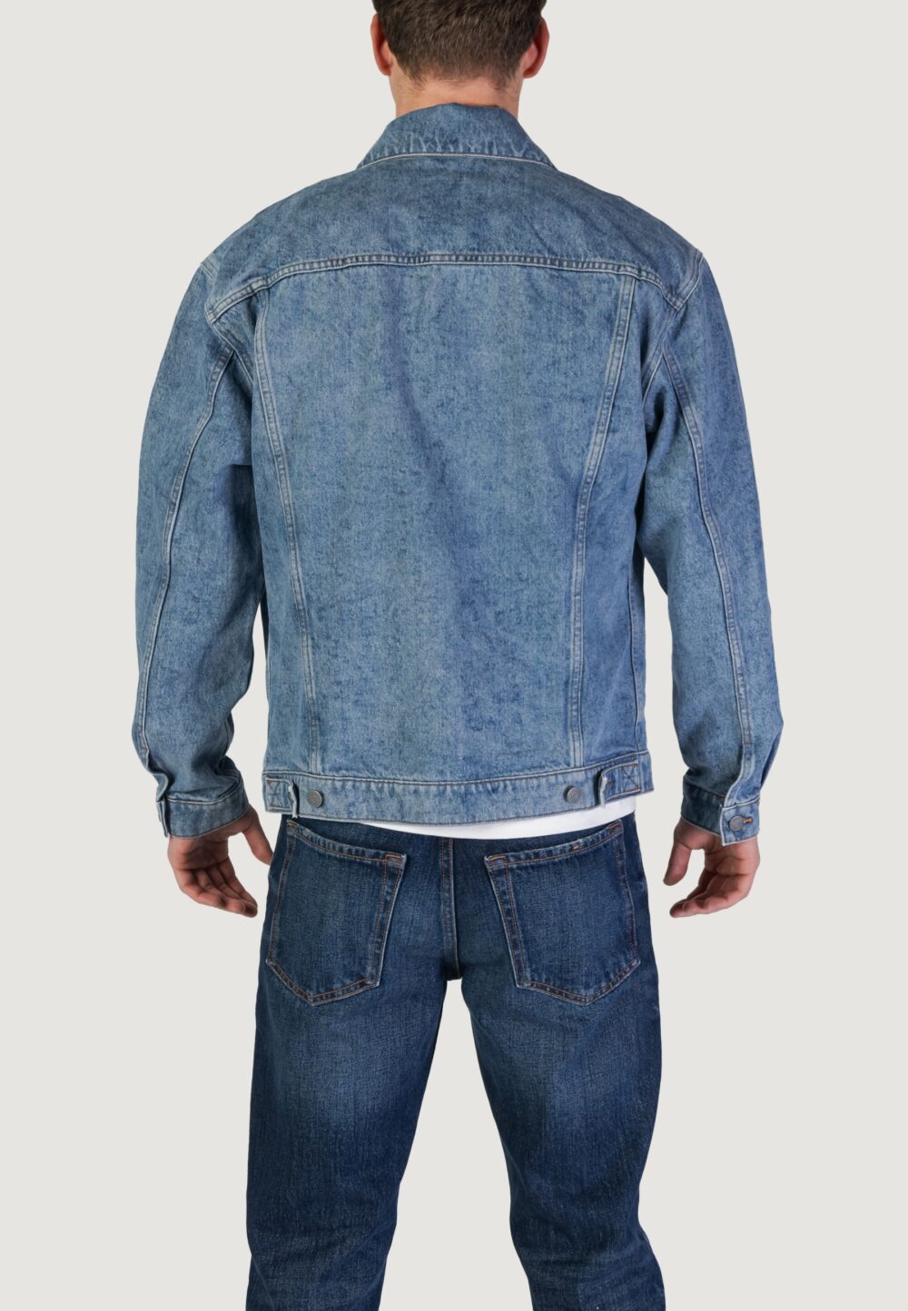 Giacchetto Boss 10258237 Denim chiaro - Foto 2