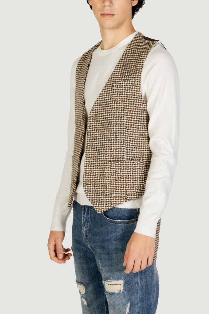 Gilet Casual Gianni Lupo  Beige scuro