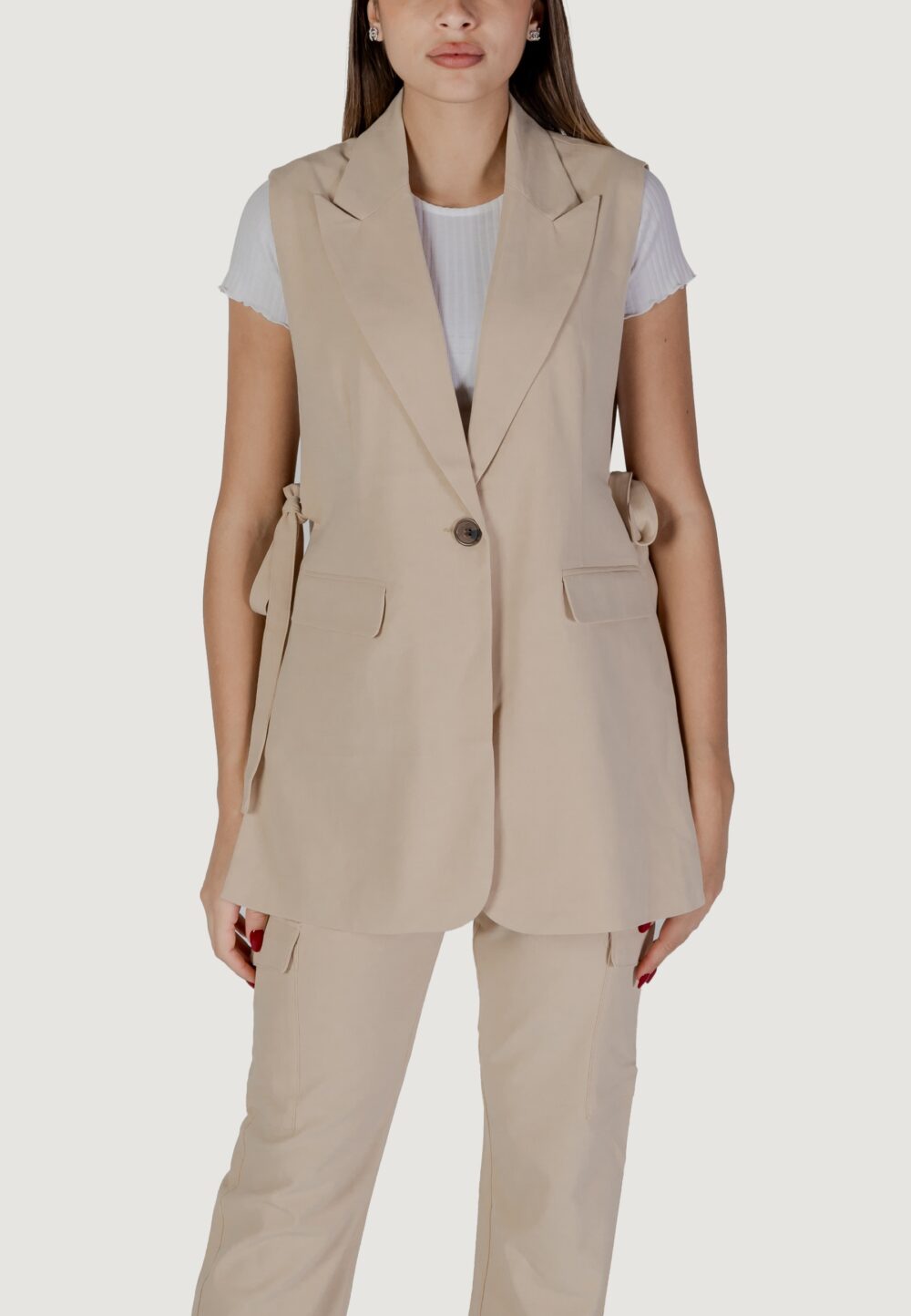 Gilet da completo B.YOUNG bydanta lo waistcoat Beige chiaro - Foto 1