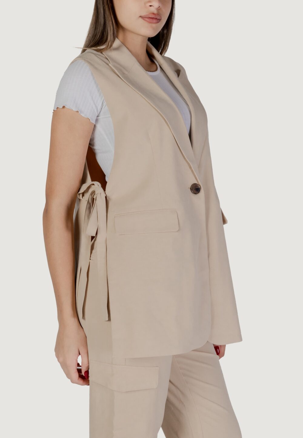 Gilet da completo B.YOUNG bydanta lo waistcoat Beige chiaro - Foto 3