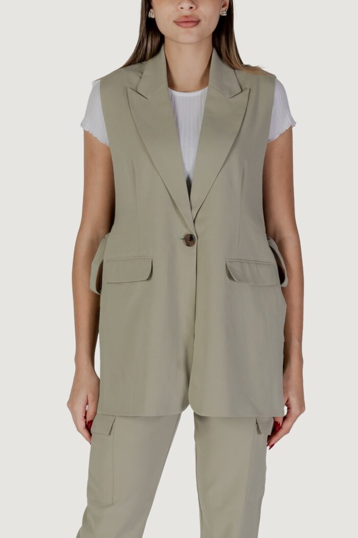 Gilet da completo B.YOUNG bydanta lo waistcoat VERDE SALVIA