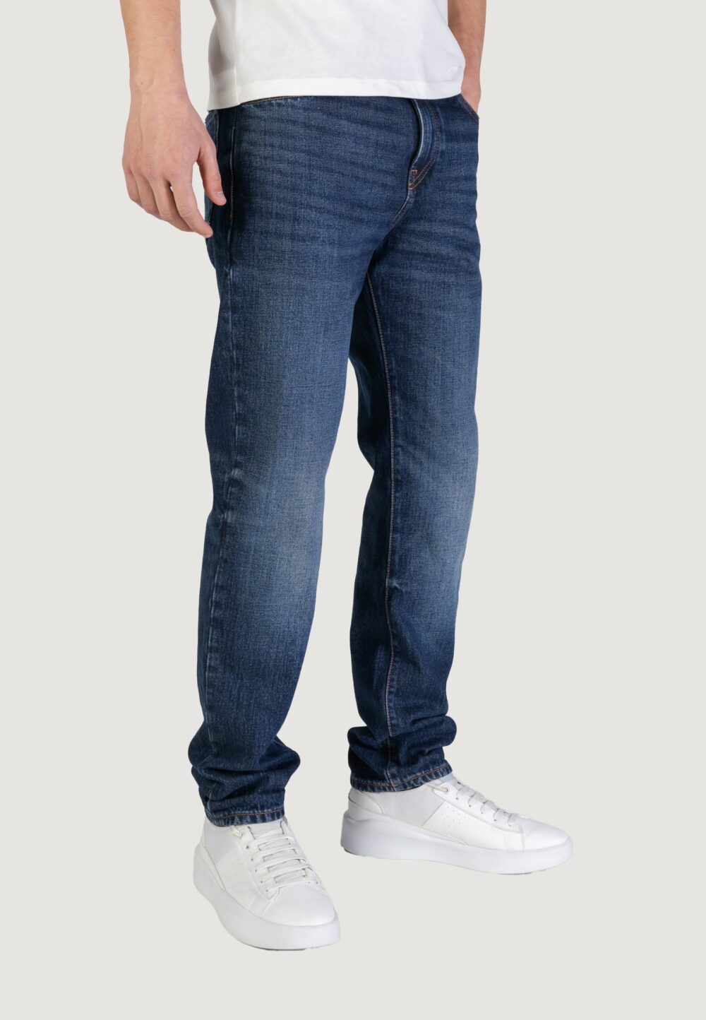 Jeans Boss 10253474 Denim scuro - Foto 4