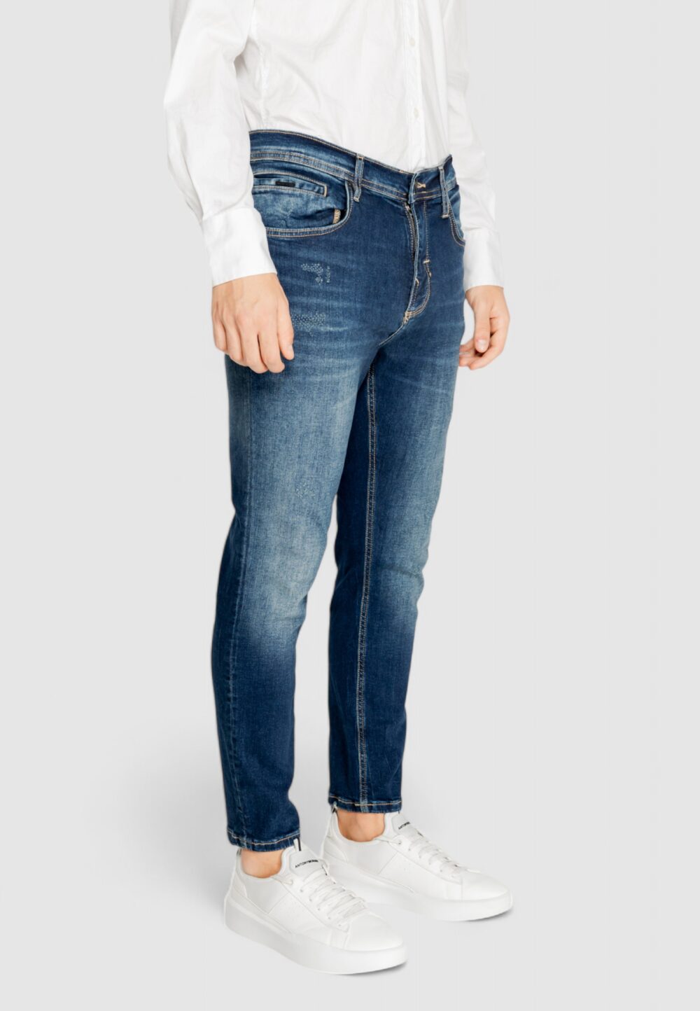 Jeans skinny Antony Morato karl cropped Denim - Foto 4