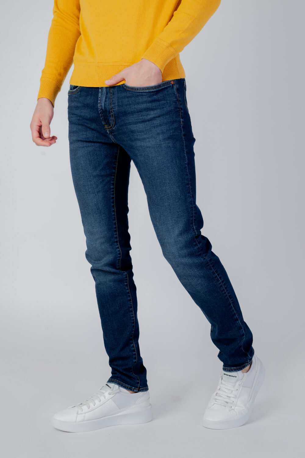 Jeans skinny GAS sax zip rev Denim - Foto 1