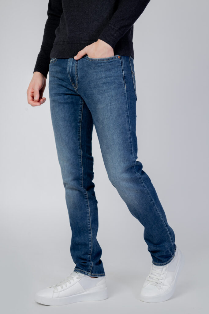 Jeans slim GAS albert simple rev Denim scuro