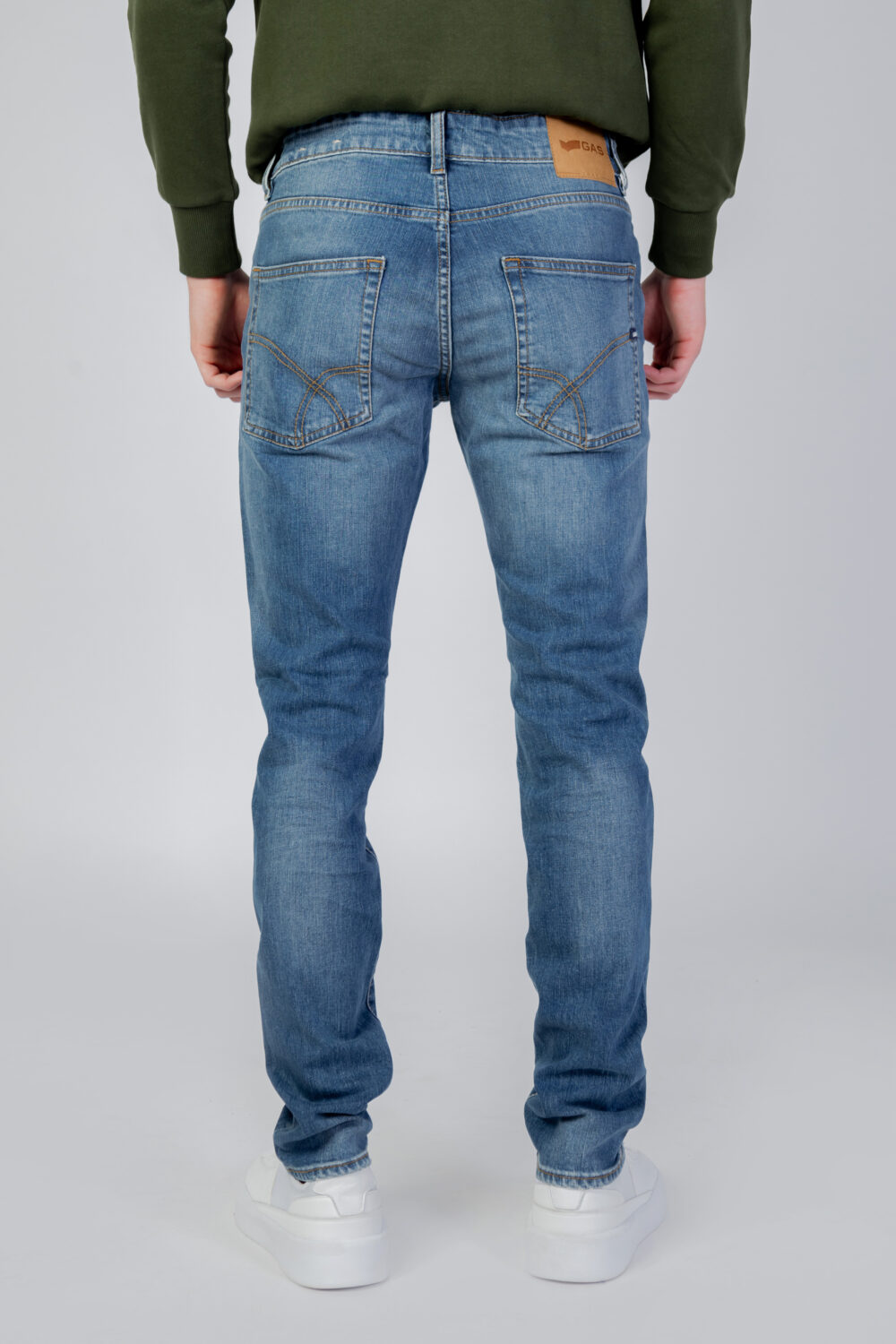 Jeans slim GAS norton carrot rev Denim - Foto 3