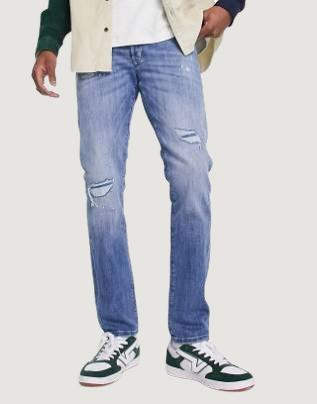 Jeans slim Jack Jones jjiglenn jjblair ge 202 noos Denim chiaro