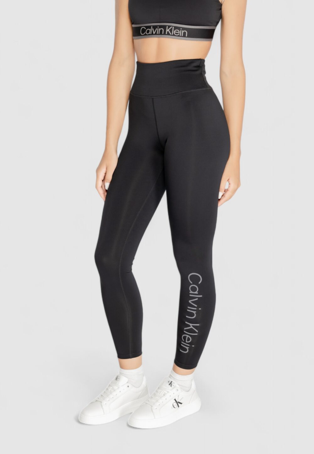 Leggings Calvin Klein Sport wo - full Nero - Foto 2