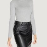 Maglia Jacqueline de Yong jdyplum l/s roll neck knt Grigio Chiaro - Foto 1