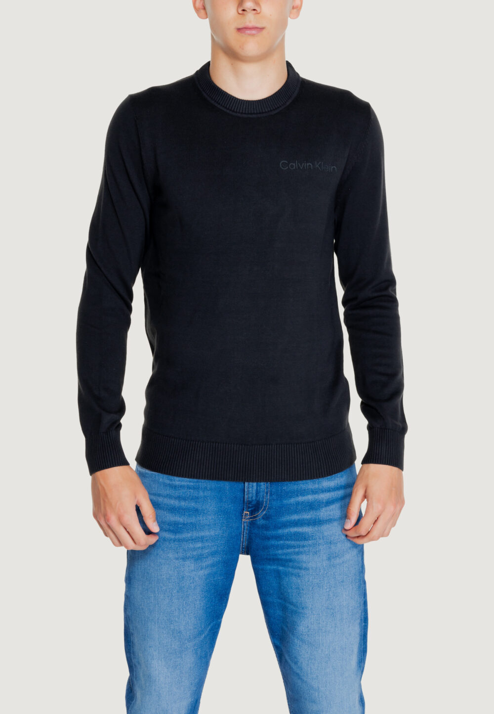 Maglione Calvin Klein Jeans institutional Nero - Foto 1