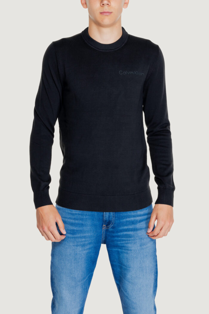 Maglione Calvin Klein Jeans institutional Nero