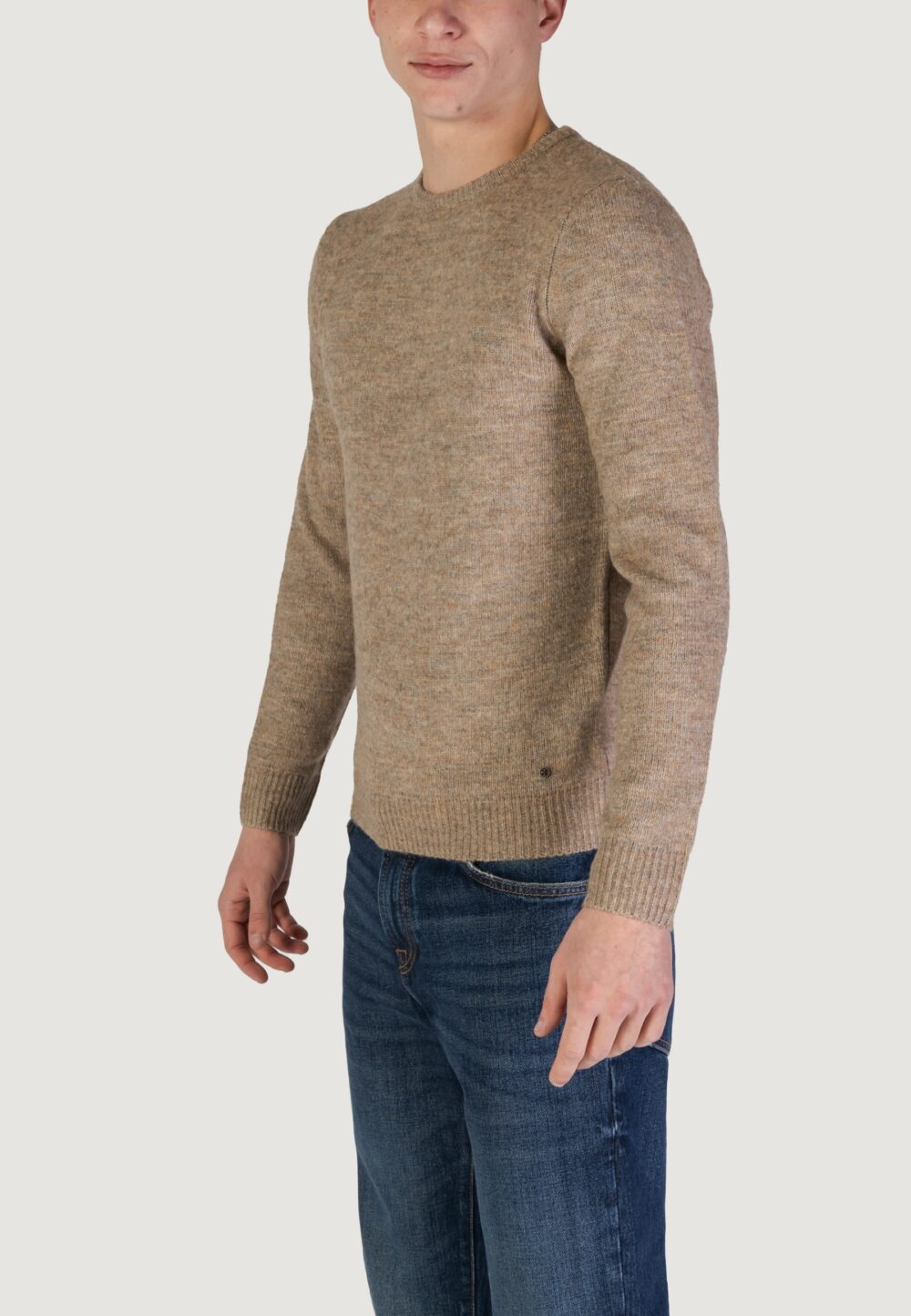 Maglione In My Hood Beige - Foto 3