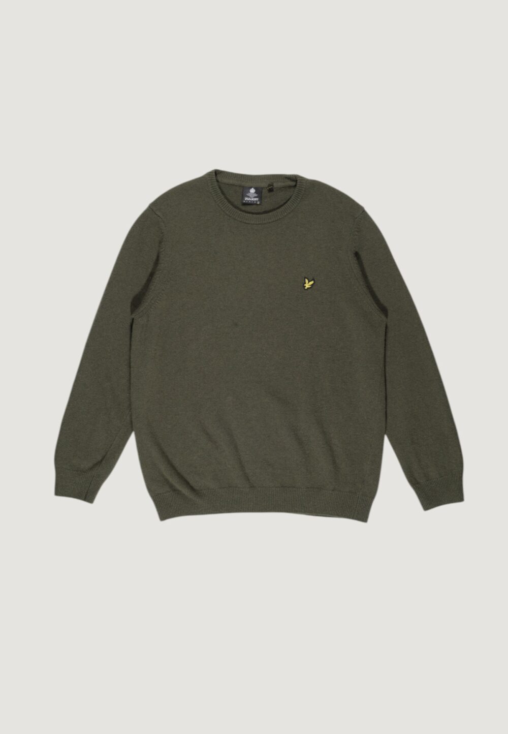 Maglione Lyle & Scott Verde Oliva - Foto 1