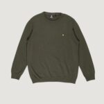 Maglione Lyle & Scott Verde Oliva - Foto 1