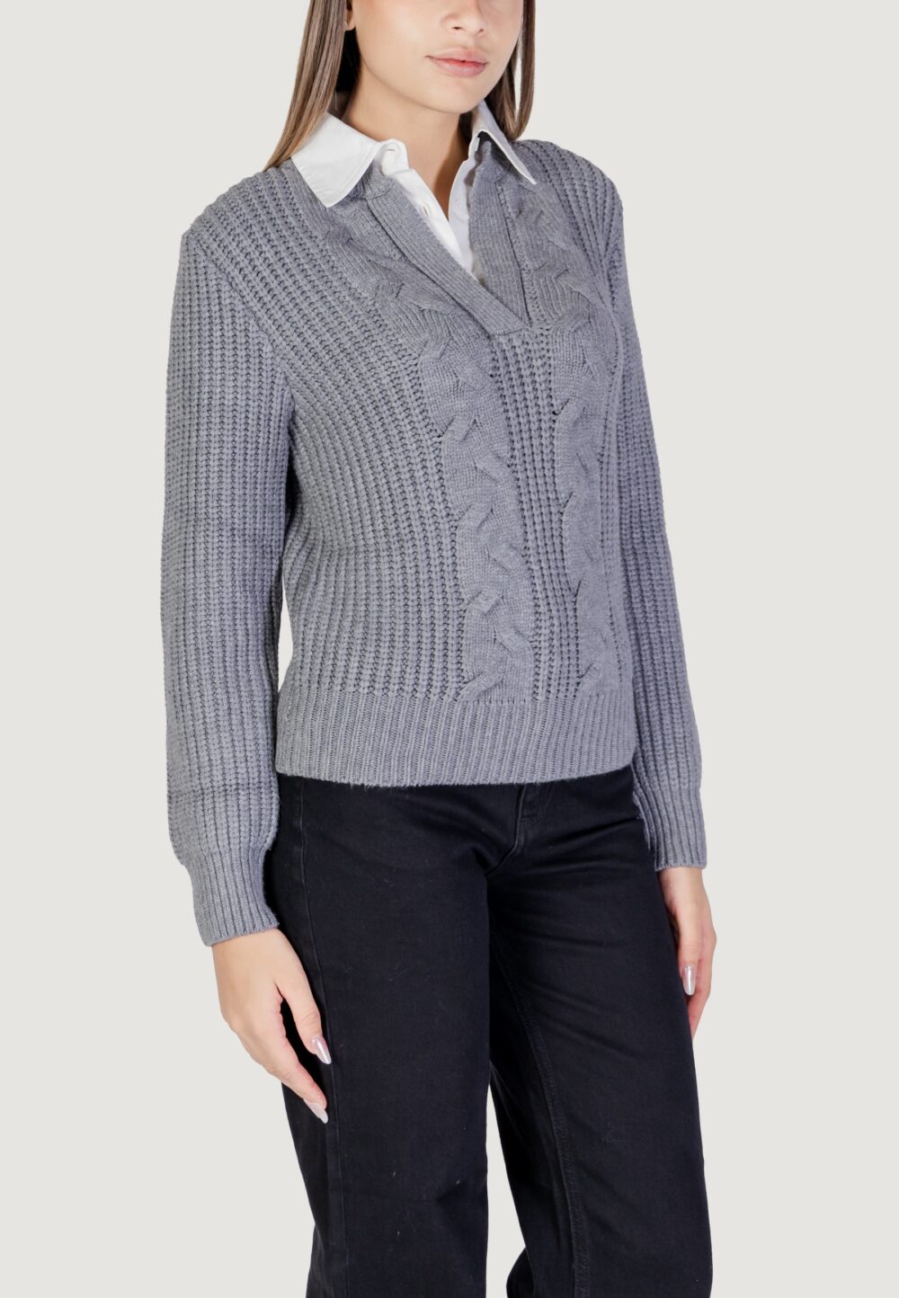 Maglione Morgan De Toi Grigio - Foto 3