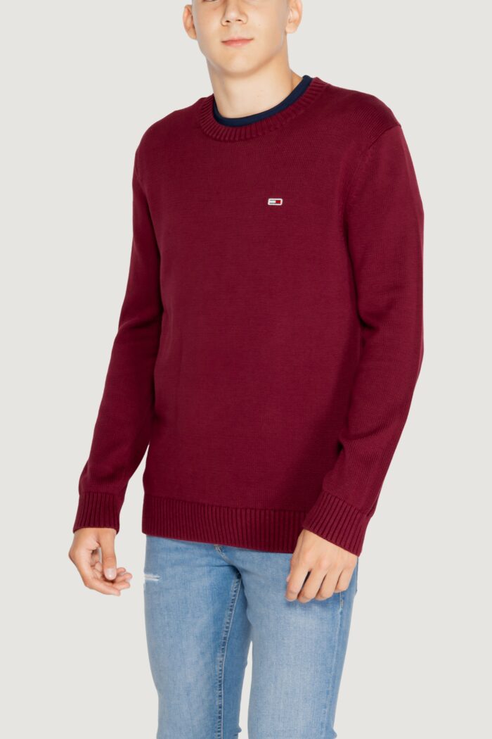 Maglione Tommy Hilfiger Jeans tjm essntls c-neck Bordeaux