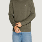 Maglione Tommy Hilfiger Jeans tjm essntls c-neck Verde - Foto 1