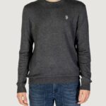 Maglione U.S. Polo Assn. Grigio - Foto 1