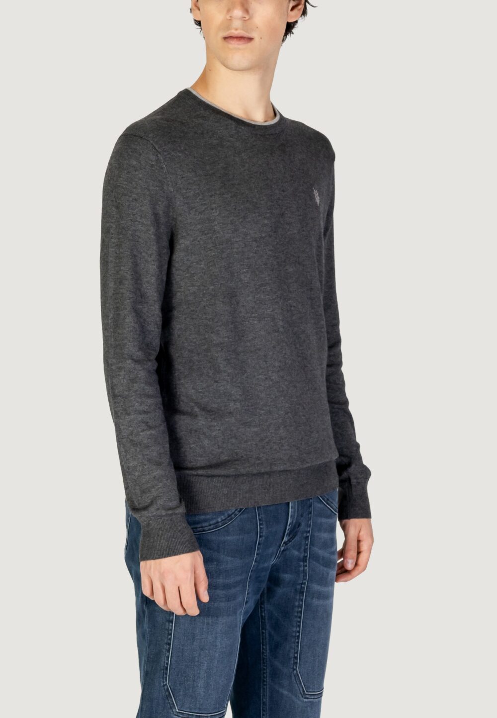 Maglione U.S. Polo Assn. Grigio - Foto 3