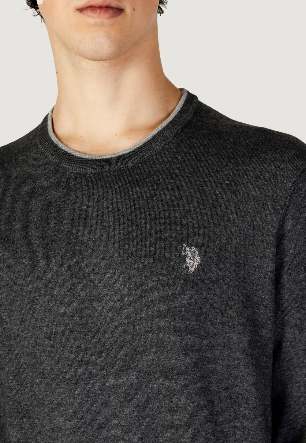 Maglione U.S. Polo Assn. Grigio - Foto 5