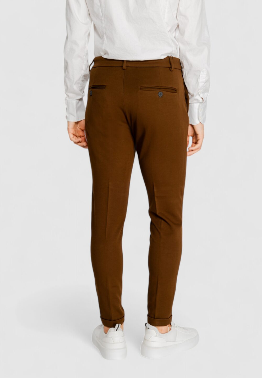 Pantaloni da completo Antony Morato ashe stretch twill Marrone - Foto 3