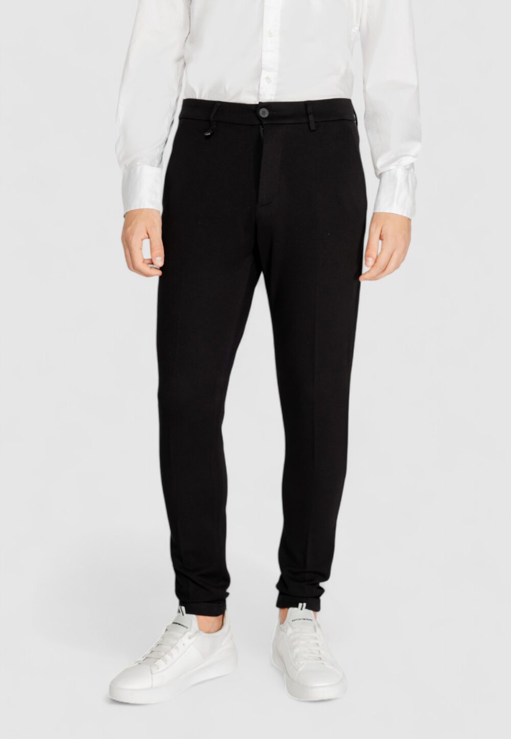 Pantaloni da completo Antony Morato ashe stretch twill Nero - Foto 1