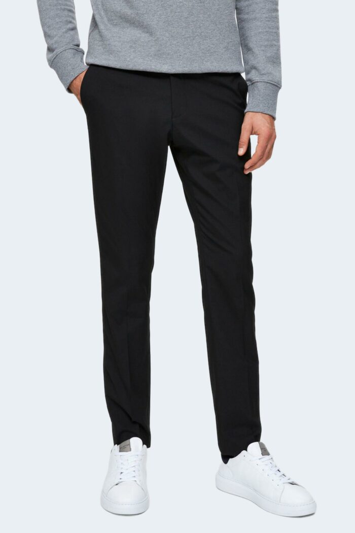 Pantaloni da completo Selected slhslim-mylologan b noos Nero