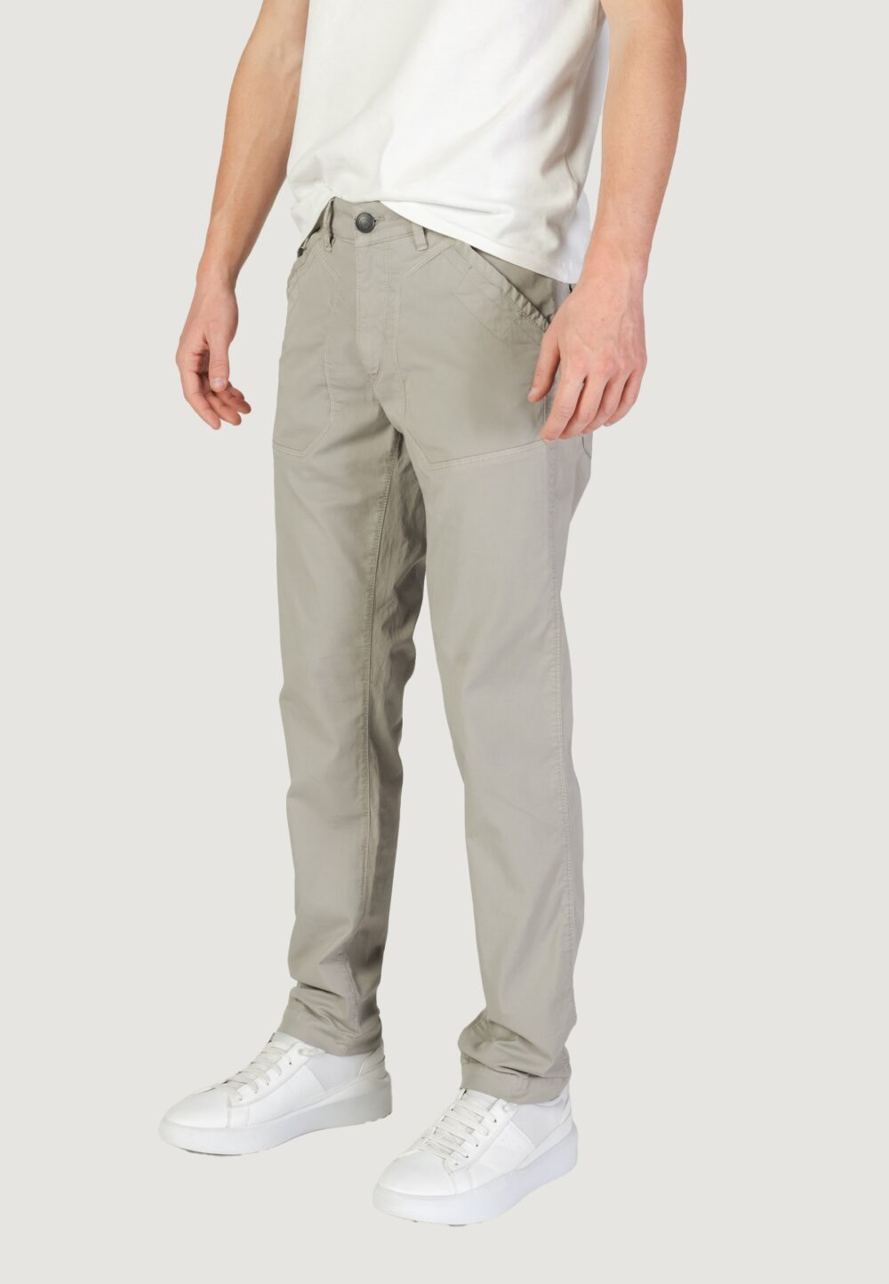 Pantaloni Refrigiwear Grigio Chiaro - Foto 4