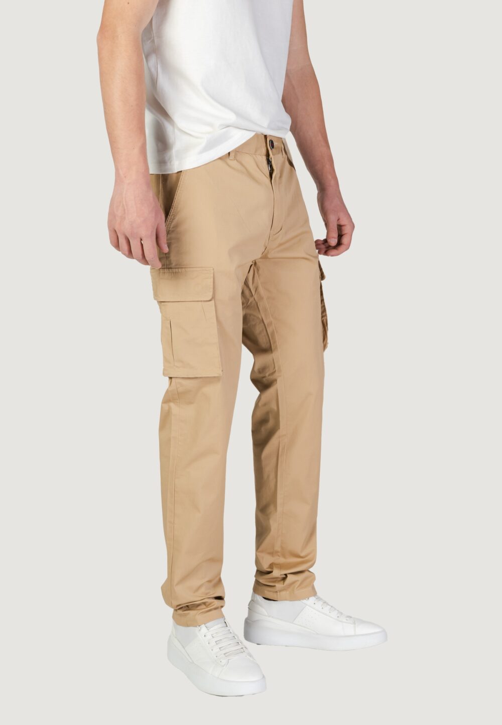 Pantaloni slim In My Hood Beige - Foto 3