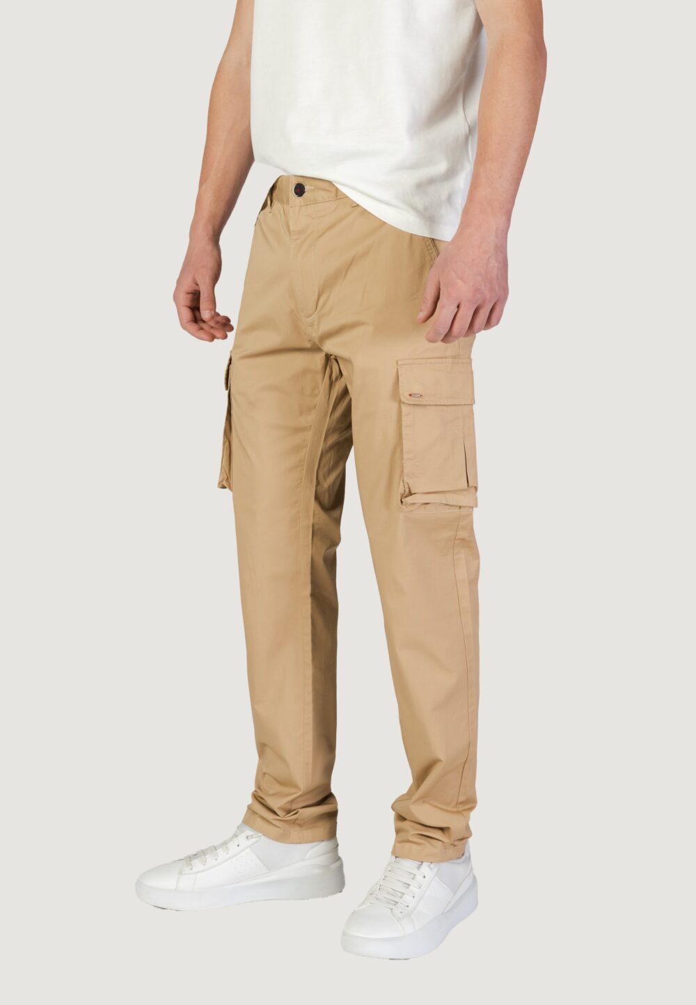 Pantaloni slim In My Hood Beige - Foto 4