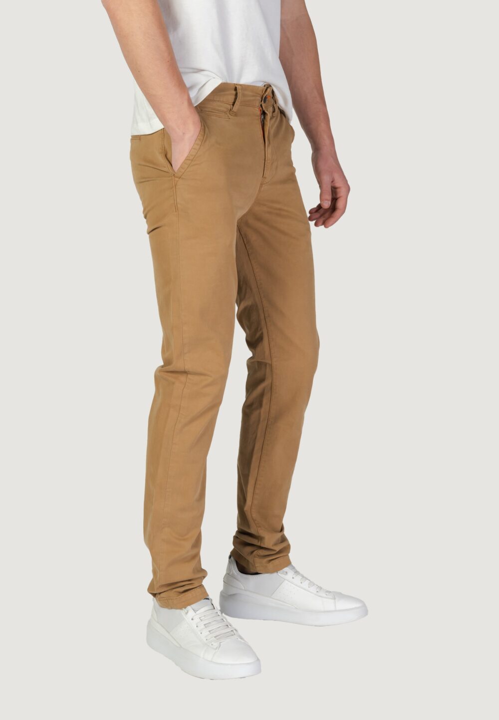 Pantaloni slim Superdry Beige - Foto 3