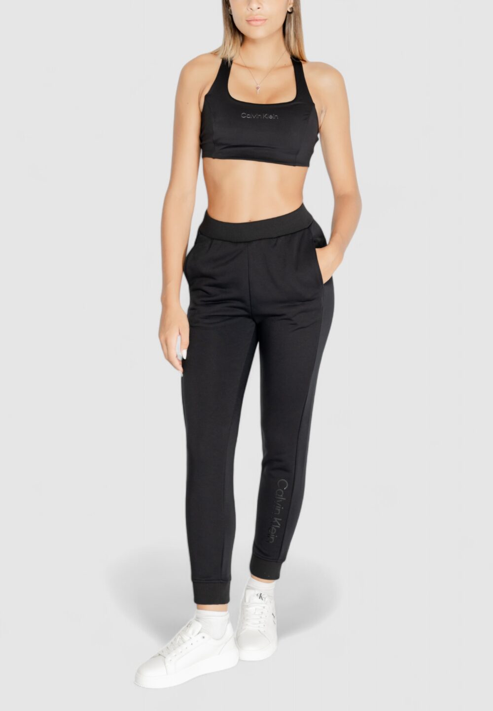 Pantaloni sportivi Calvin Klein Sport pw - jogger Nero - Foto 2