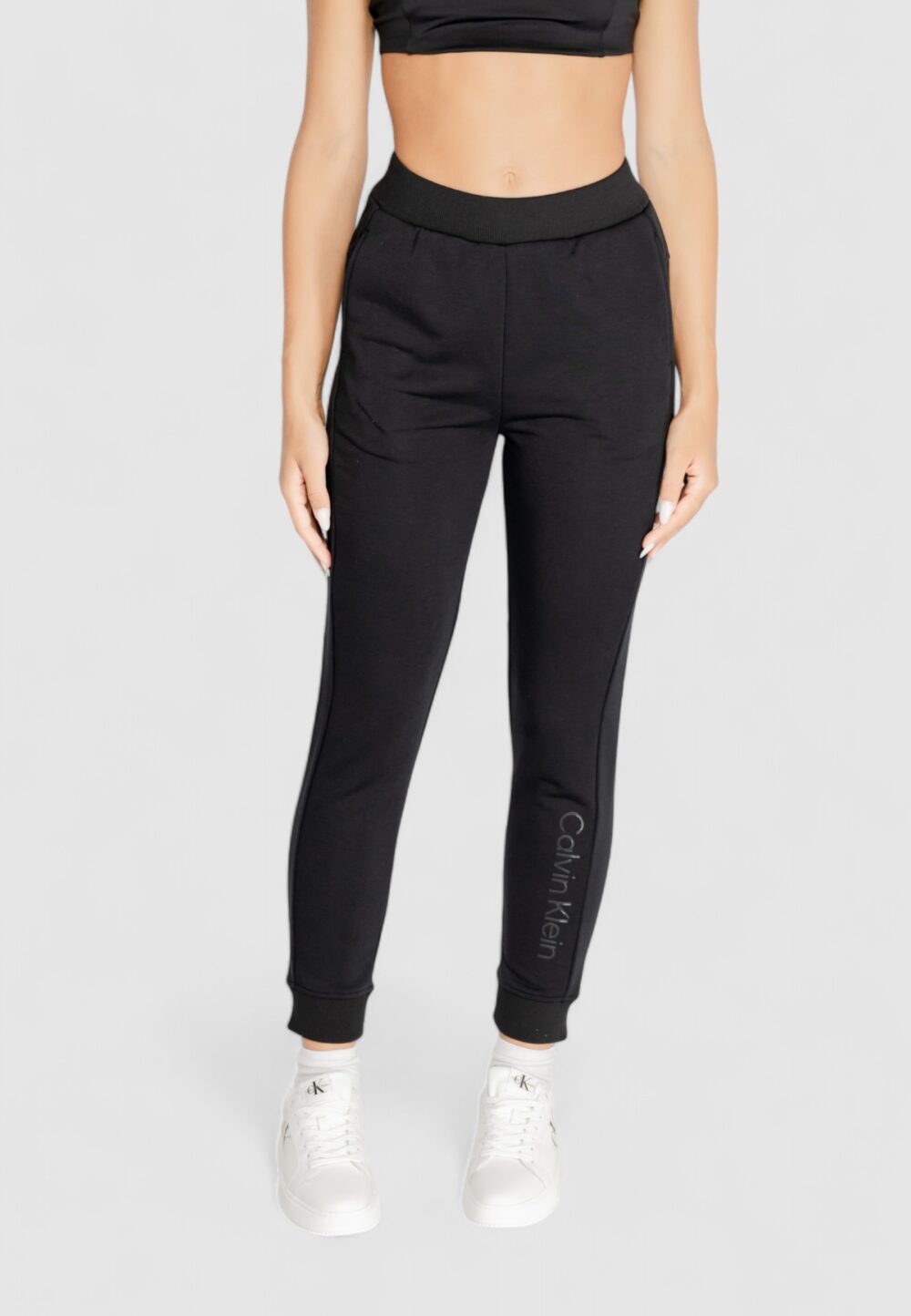 Pantaloni sportivi Calvin Klein Sport pw - jogger Nero - Foto 5