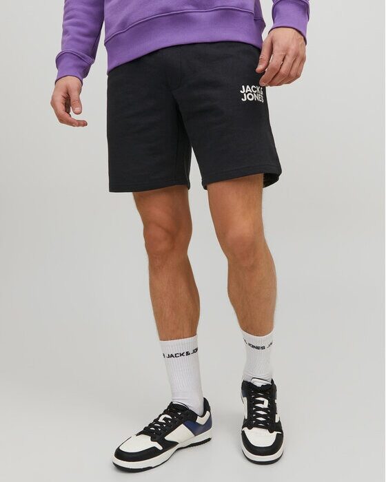 Shorts Jack Jones jpstnewsoft sweat shorts bex sn Nero - Foto 1