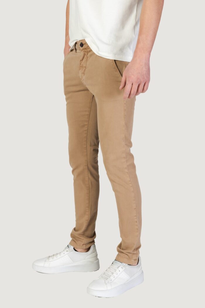 Pantaloni tapered In My Hood  Beige scuro