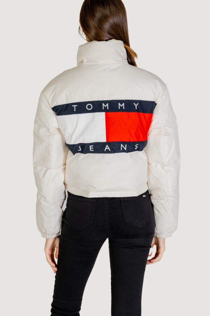 Piumino Tommy Hilfiger Jeans tjw back flag alaska Panna