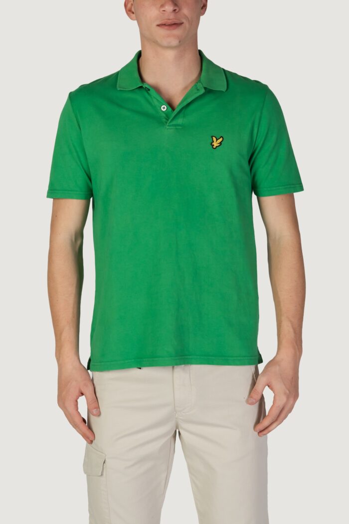 Polo manica corta Lyle & Scott  Verde