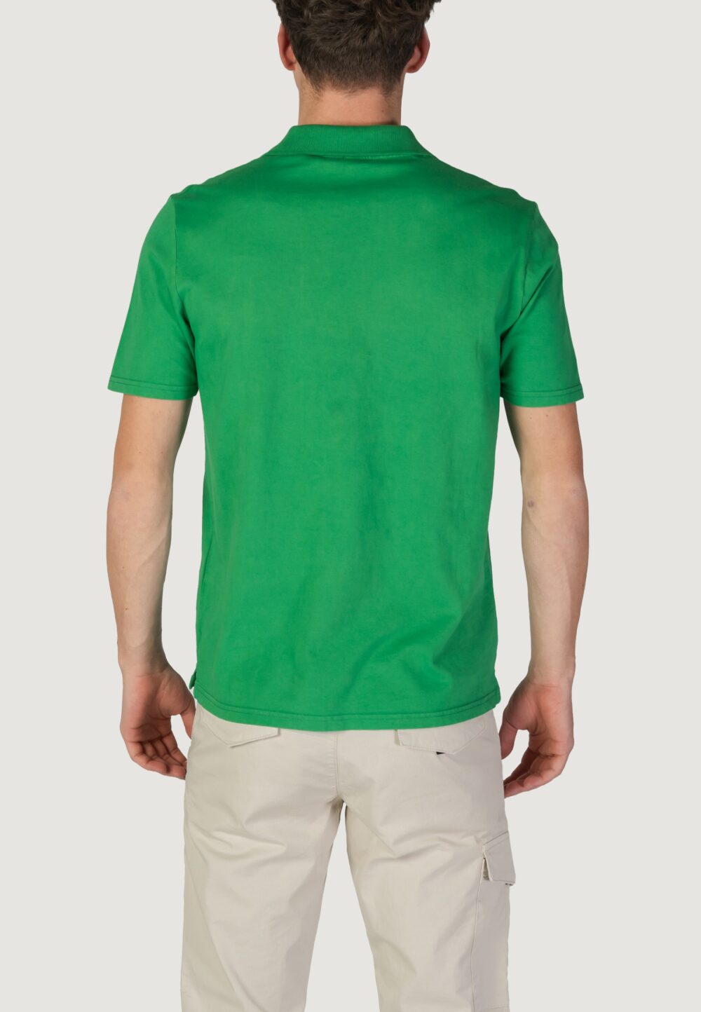 Polo manica corta Lyle & Scott Verde - Foto 2