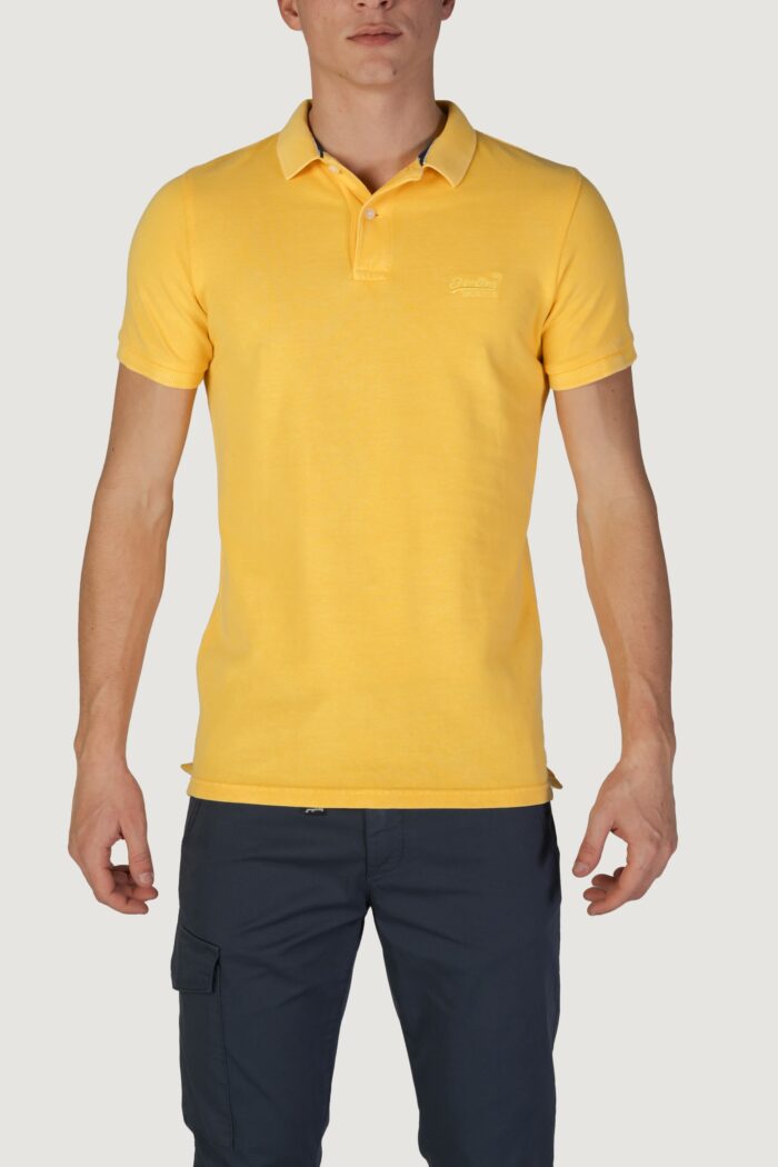 Polo manica corta Superdry  Giallo