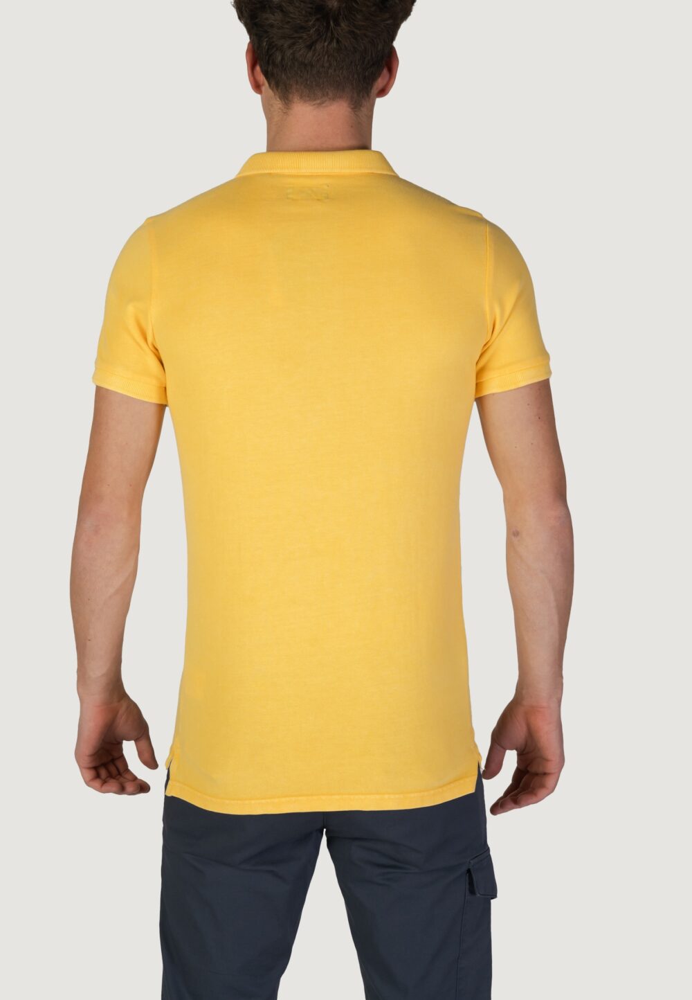 Polo manica corta Superdry Giallo - Foto 2